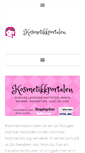 Mobile Screenshot of kosmetikkportalen.com